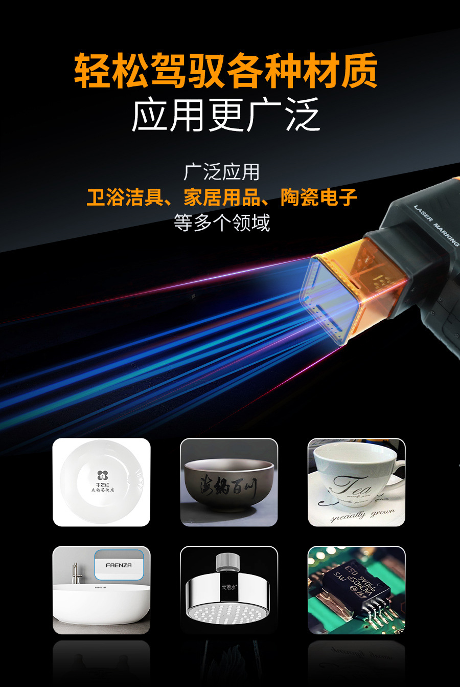 陶瓷專用激光打標(biāo)機(jī)  第3張